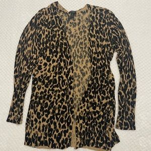 Leopard cardigan